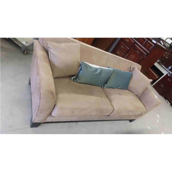 Microsuede Couch 80'' Wide 