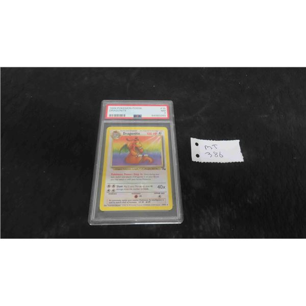 1999 Pokemon Fossil Dragonite #19 NM 7 