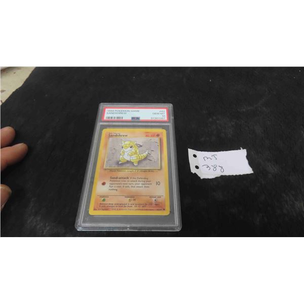 1999 Pokemon Sandshrew #62 Gem MT 10 