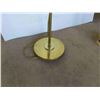 Image 2 : Floor Lamp 56'' Tall with Shade, Marble/Brass Lamp 15'' Diameter Table x 