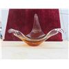 Image 8 : 3 Pieces of Art Glass , Crystal Basket