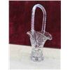 Image 9 : 3 Pieces of Art Glass , Crystal Basket