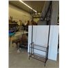 Image 1 : Wrought Iron Style Coat Rack and Shoe Shelf 24'' x 13'' x 70'' 
