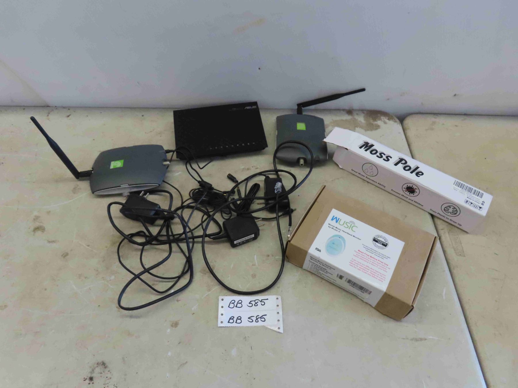 Router Booster Wi-Ex , New Womb Music Heartbeat Monitor, New Moss Pole