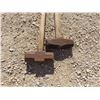 Image 2 : 2 Sledge Hammers, Push Broom 