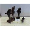 Image 1 : 4 Ironwood Carvings Tallest is 12'' 