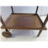 Image 2 : Wooden Doll Sized Tea Wagon 19'' x 12 1/2'' x 17'' 
