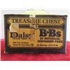 Image 8 : Vintage Daisy Treasure Chest Store Counter Display with 6 Packages of BBs