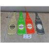 Image 1 : 4 Metal Boylan Soda Signs 4 1/4'' x 16 3/4'' 