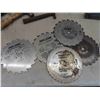 Image 2 : Hand Saws, Circular Saw Blades 7 1/4'' 8 1/4'' 9'' 10'', Hammers, Chisel,