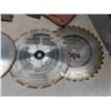 Image 4 : Hand Saws, Circular Saw Blades 7 1/4'' 8 1/4'' 9'' 10'', Hammers, Chisel,