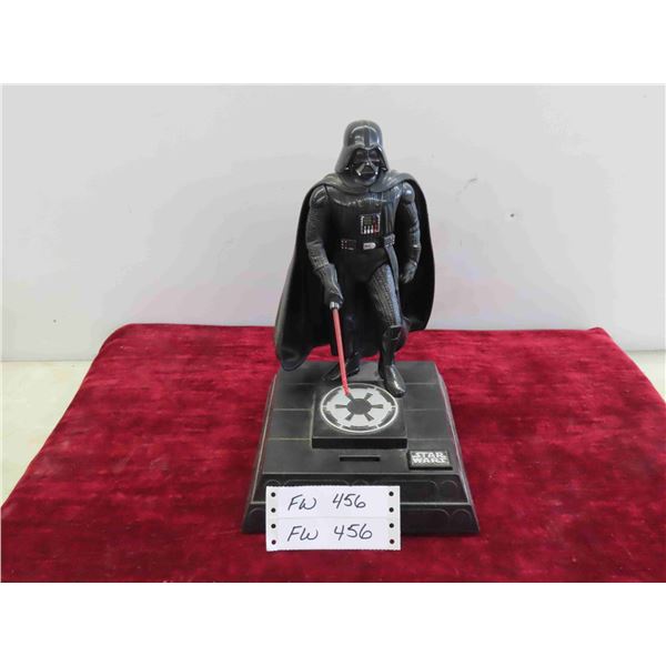 Darth Vader Bank with Sound Effects 7'' x 7'' x 12'' T (Missing Plug at Bottom)