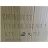 Image 8 : New Old Stock Chem Crest 10 Shelf Brackets 5 3/4'' x 5 1/4'' , 8 Brackets