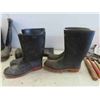 Image 2 : Hip Waders Size 12 , Rubber Boots Size 12, Steel Toe Boots Size 11