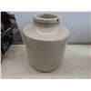 Image 2 : Stoneware Crock , Pickle Jug (Has Damage, Pictured), 4 Sealer Jars, 