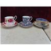 Image 2 : 12 Cups and Saucers: Royal Albert, Aynsley & Others 