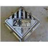 Image 8 : Metal Danger Sign 11'' x 8 1/2'' , Cardboard Distributor Hydra-Cap Display 