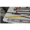 Image 8 : Wrecking Bars, Saws, Pipe Clamp, Level, Framing Hammer,