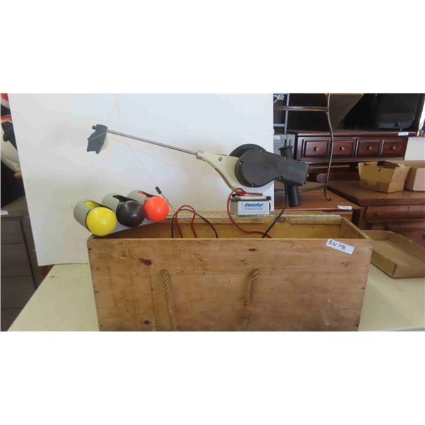 Invader Down Rigger in Fitted Case