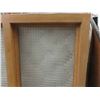 Image 2 : 9 Pane Frosted Room Divider 42'' x 54'' 
