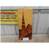 Image 1 : European Crafted Wood Inlay from Riga Latvia 9'' x 21'' 