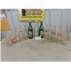 Image 1 : Vintage Glass Pop Bottles 10oz and 28oz Sizes: Coke, 7UP, Hires, Plains 