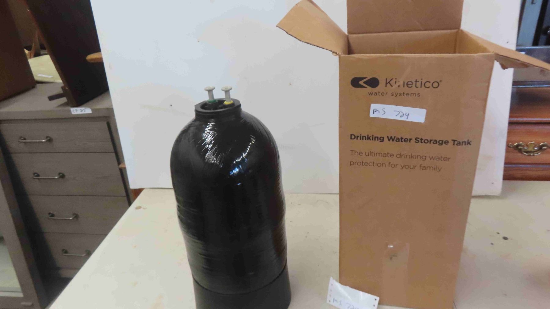 New Kinetico Drinking Water Storage Tank
