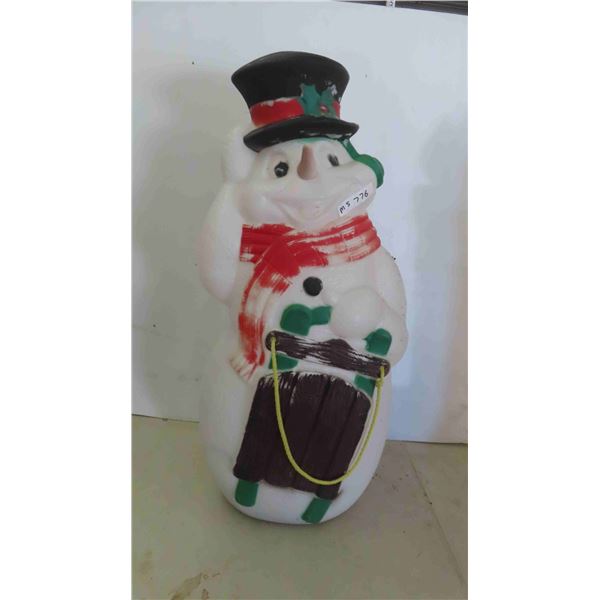 Snowman Blow Mold 40'' Tall 