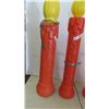 Image 3 : 4 Candle Noel Blow Molds 32'' Tall 
