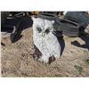 Image 2 : Concrete Owl Lawn Ornament 20'' H 