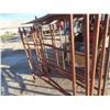 Image 2 : 6 Scaffolding Sides 59''H  x 61''W , 13 Cross Beams 96'' L 
