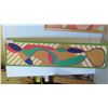 Image 2 : 2 Abstract Paintings on Canvas 22'' x 30'' & 12'' x 48'' 