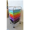 Image 2 : 6 Tier Organizer Multi Colour 29'' x 12'' x 15'' 