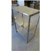 Image 2 : Stainless 3 Tier Shelf 36'' x 24'' x 14'' 