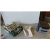 Image 1 : Fishing Tackle Box with Artist Supply : Paint Brushes, Organizer,