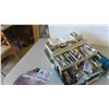 Image 2 : Fishing Tackle Box with Artist Supply : Paint Brushes, Organizer,