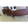 Image 1 : Vintage Walnut Head Board/Foot Board 52'' Wide