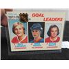 Image 2 : OPC Goal Leaders 1977/78 #63 