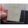 Image 3 : (2) 1939 Newfoundland Stamp King George VI + Queen Elizabeth 4c Over 5c 