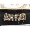 Image 2 : Jewels of Elegance by Sherman Set in Original Box with Necklace, Bracelet and
