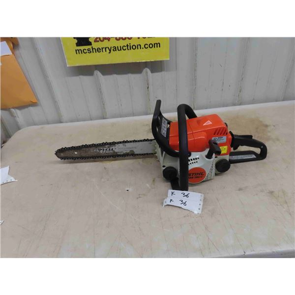 Stihl 026 Chain Saw - Tested, Working Condition