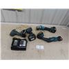 Image 1 : Makita 18V Tool Set Including Jig Saw, Angle Grinder, 2 1/4'' Impact, 