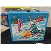 Image 2 : Vintage Aladdin Lunch Kit and Thermos with Snowmobile Display 