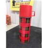 Image 4 : 2 Vintage Plaid Thermos 