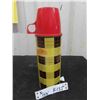 Image 6 : 2 Vintage Plaid Thermos 