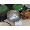 Image 3 : Porcelain Light , 2 Shades, Pontiac Hubcaps, Diecast Case Crawler 