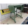 Image 2 : Typewriter Rolling Stand with Drop Leaf 