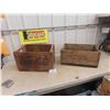 Image 1 : 2 Wood Pop Crates - Wynola , Coca Cola 