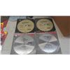 Image 4 : New Old Stock Circular Saw Blades 7 1/4'' 8'' 10'' , Band Saw Blades 
