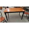 Image 2 : Table 30'' x 48'' x 30'' and 4 Chairs 